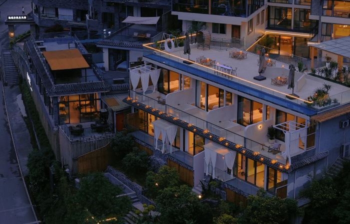 Qingye Private Soup Residential Qingcheng Mountain scenic shop