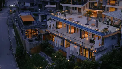 Qingye Private Soup Residential Qingcheng Mountain scenic shop Hotels near Taian Temple