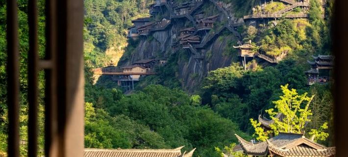 晴川行館民宿(望仙谷観光地) 上饒のホテル