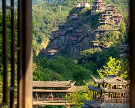 Qingchuan Pavilion Homestay (Wangxian Valley Store) Hotel di Shangrao