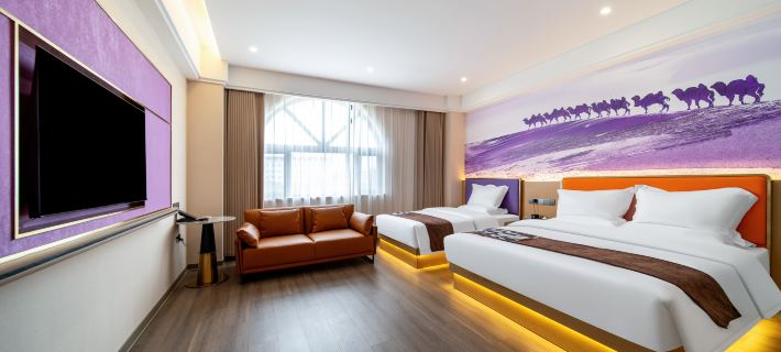 Flower Language Hotel -ThousandsLakelRoadroBurjinrjin) Hotels in Burqin
