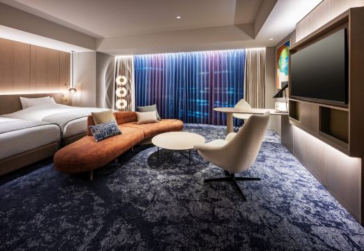 우메다 지역 호텔 뷰