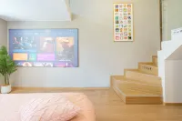 Qujianhai · Yueshang Loft Family Resort Hotel (Dalian Port East Fifth Street Venice Water City) - アパートメント