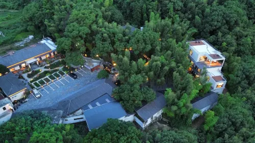 Lushan Junzhu Yalu Homestay (Eastern Forest Big Buddha Shop of Lushan Scenic Area) - bar
