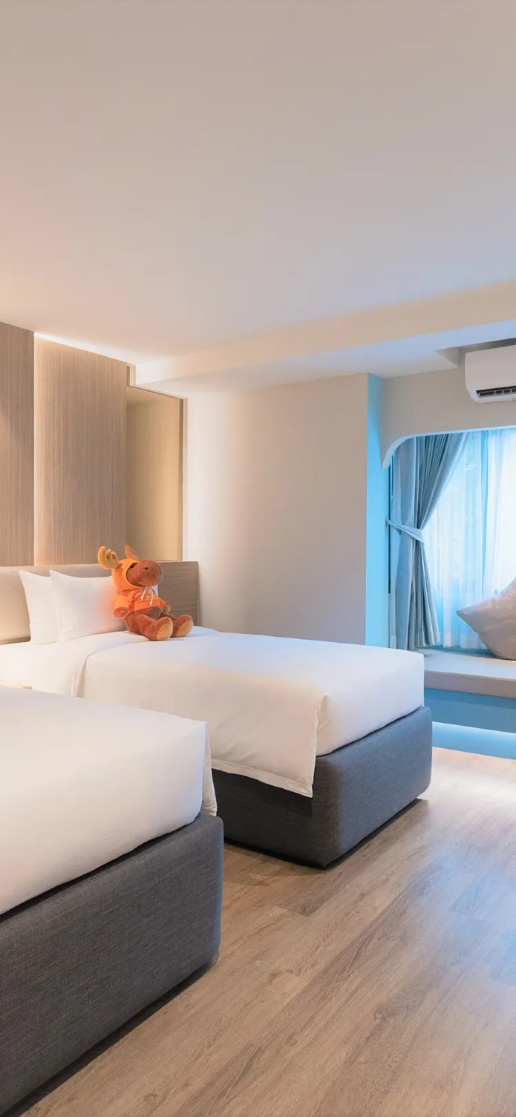 ห้องสแตนดาร์ดแฟมิลี่ทวิน พร้อมเตียงสองชั้น