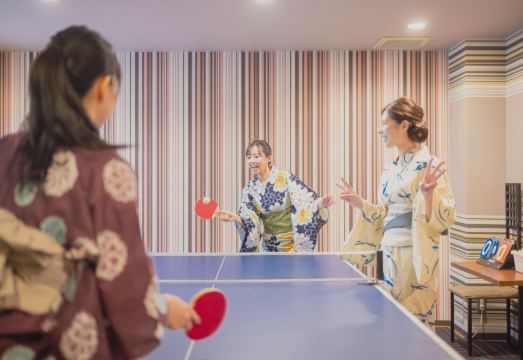 오에도 온센 모노가타리 뷔페 음식