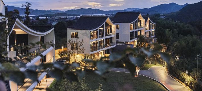 Bamboo Echo Resort Hotele w: Yuyao