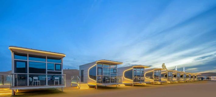 Tengri Starry Sky Lake View Mercure Hotel Hoteles en Zhongwei