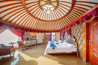 Mongolian Yurt Homestay at Here Scenic Area, Erguna Grassland Hotels in Heishantou Town