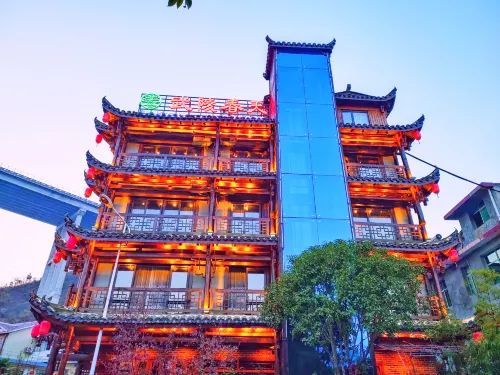 張家界武陵春天客棧（七十二奇樓高鐵西站店） - 旅館