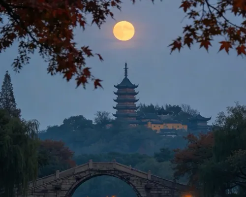Yiman Hotel (Suzhou Shantang Street Hanshan Temple Store) Hotels near Feng Bridge