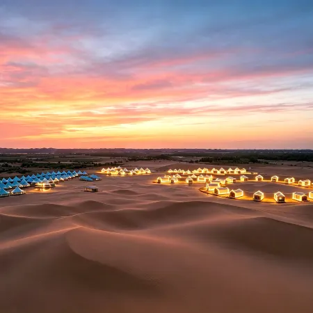 Sand Wilderness · Tengger Shapo Galaxy Star Resort Cluster