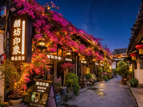 Langzhong Cufang Impression Boutique Homestay(Langzhong Ancient City Store) - Parkering