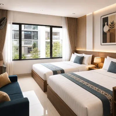 Okaeri Hotel โรงแรมใกล้หอคอยทับรัว