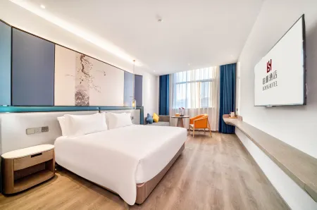 Zhuji Boya Hotel (Shipuwan Seafood Shop, Luxiao Road) Отели в г. Чжуцзи