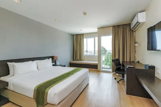 ห้องสุพีเรียร์พร้อมเตียงคิงไซส์ 1 เตียง