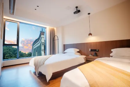 Heshu Homestay (Hengyang Nanyue Temple Branch) Отели рядом с достопримечательностью «Zhusheng Temple»