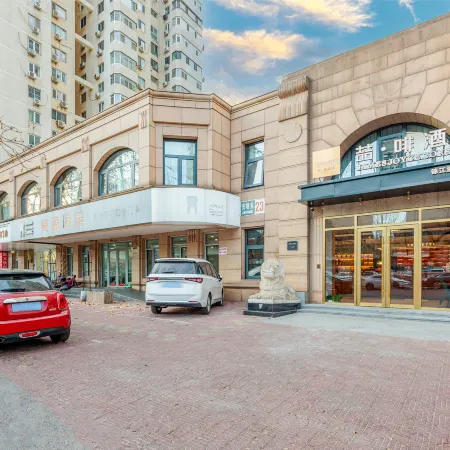 James Joyce Coffetel Hotel (Beijing Niaochao Aotizhongxin) Отели рядом с достопримечательностью «Станция Olympic Green»