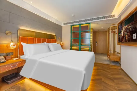 James Joyce Coffetel Hotel (Shijiazhuang Jianshe Nandajie Huaizhong Road Subway Station) Отели рядом с достопримечательностью «Hebei University of Science and Technology»