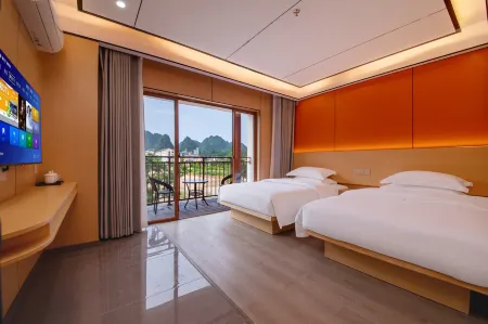 Libo Xiaoqikong Yangguang Huayuan Hotel Отели рядом с достопримечательностью «Wolong Pond»