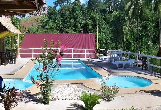 숙소에서 바라본 일몰