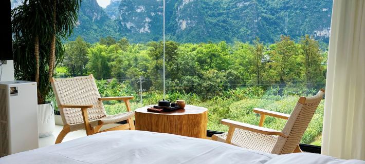 Golden Valley View Homestay (Mingshi Countryside Branch) Hotele w: Powiat Daxin