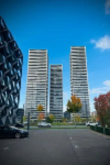 Sun Tower Apartment in Zürich Stettbach シュテットバッハ駅周辺のホテル