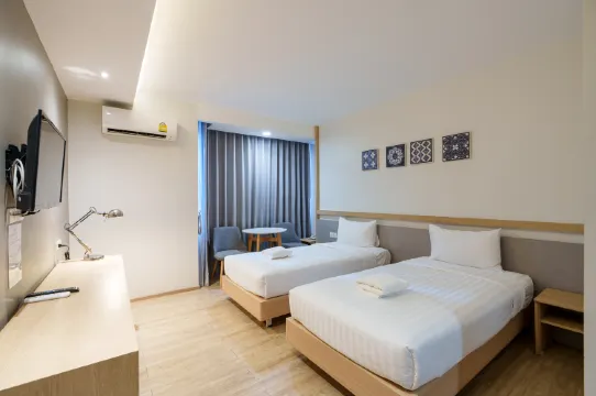 ห้องสแตนดาร์ดเตียงแฝดพร้อมอ่างอาบน้ำ ทาวเวอร์2