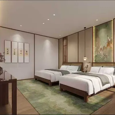 Wutai Mountain Qizhu Puyuan (Dailuoding) Hotel berhampiran Shuxiang Temple