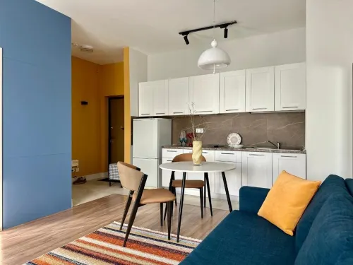 Bright SKYLINE 2-rooms apartment near Mega Center - Condos