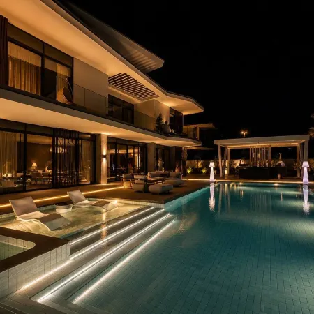 6BR Lamborghini Luxury Villa | Cinema, Spa & Pool