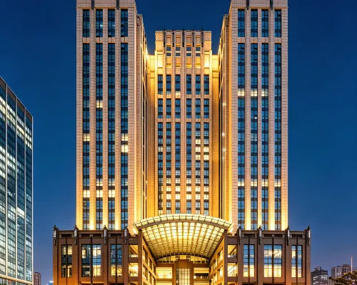 เซอร์วิสอพาร์ตเมนต์ Suisse Place ศูนย์การประชุมและนิทรรศการทะเลสาบจินจิ ซูโจว โรงแรมใกล้มูนฮาร์เบอร์