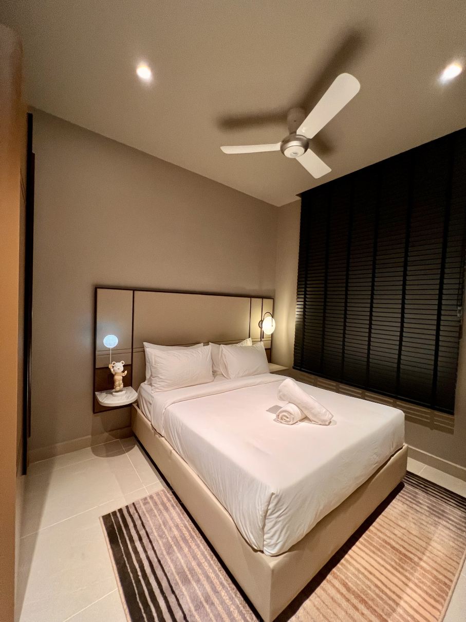 Premium Two-Bedroom Suite with Karaoke, TV Box & Mahjong