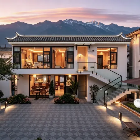 Summer view, VILLARIDGE, travel and leisure, designer's new resort (Dali Old City) โรงแรมในต้าหลี่