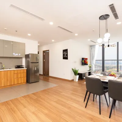 Eco Green Saigon Apartment District 7 โรงแรมใกล้สะพานเติ่นทวน
