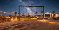 Zhongwei Tender Yishating · Tengger Desert Stargazing Study Homestay Collection - 가족여행