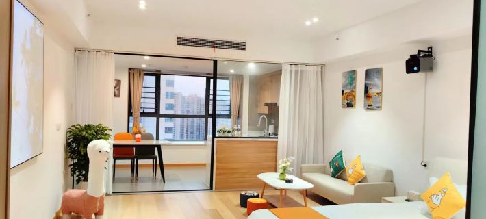 Kunshan You+ Theme Apartment (High Speed Railway South Station) Hotels in Kunshan