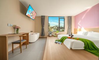Dragon Cat Elf Hotel (Hefei High Speed Rail South Station Lei Street Night Market Plaza Branch)