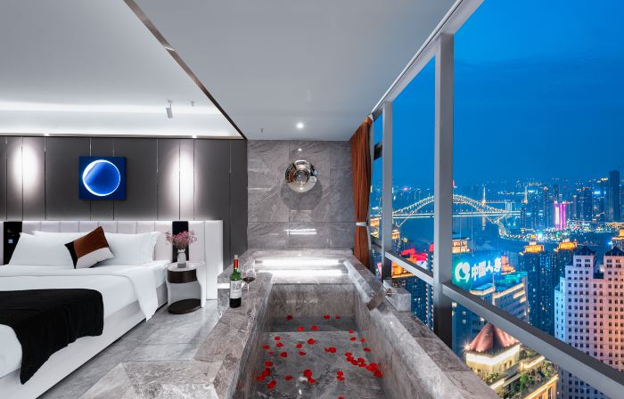 Chongqing Ting high altitude riverview hotel