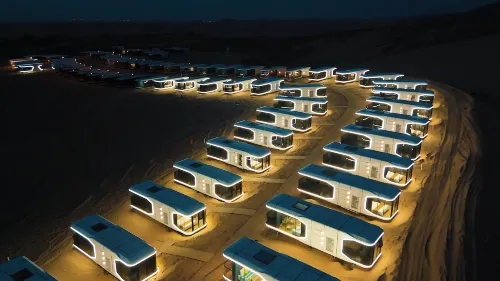 Yinkentala Desert Space Capsule Smart Hotel Hotels in Dalad Banner