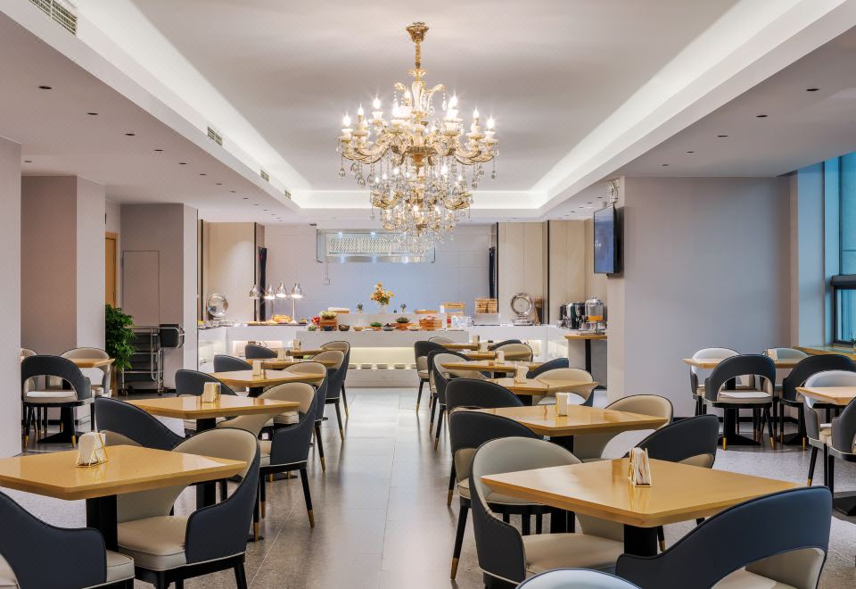 라반데 호텔의 깔끔한 객실