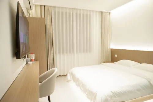 Zheli Homestay (Kaifeng Millennium City Park) - مطابخ