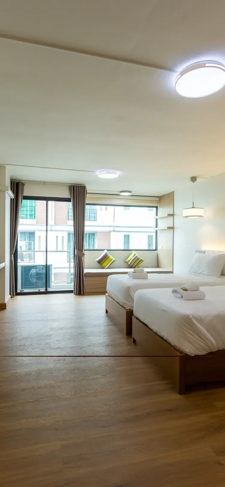 ห้องดีลักส์ เตียงคู่