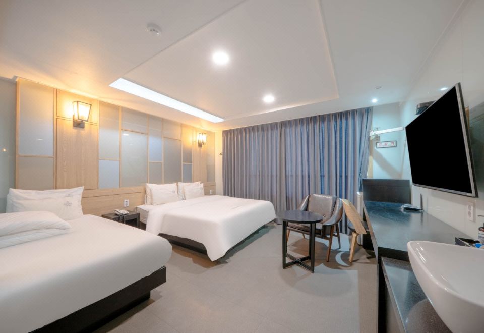 プサン 남포동 엠지엠호텔(MGM)(nampo mgmhotel) 2つ星 ホテル 客室