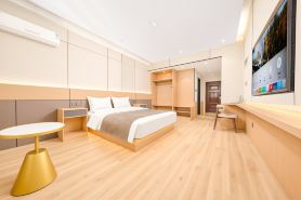 Lanjing Apartment Hotel (Wanda Plaza Pedestrian Street Museum Metro Station Branch)