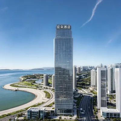 Atour Hotel (Dalian High-Tech Zone Wanda, Xinghai Bridge Sea View) Hotels in de buurt van Dalian Sunasia Ocean World