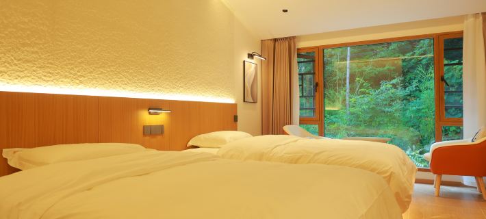 Guangwushan Mill Bay Villa Hotele w: Powiat Nanjiang