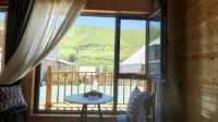 Nilka Miyuan Wooden Cottage Homestay - Mountain view