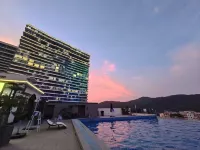 Nan'ao Seaside Orient · 235° Scenic Apartment (Qing'ao Bay Tropic of Cancer Square) - 인피니티 풀