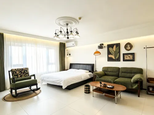 Qimu Audio and Video Host Apartment - ห้องครัว